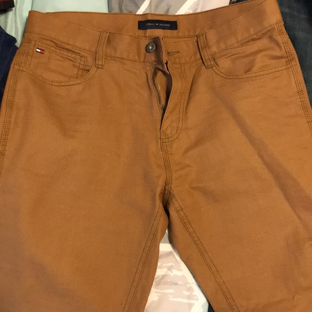 Brown Khaki Tommy Hilfiger pants